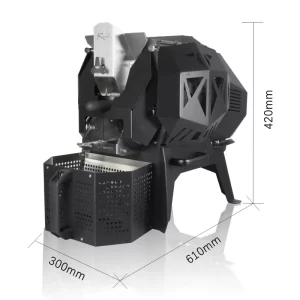 Kaleido Sniper M6 Tostador de café de doble sistema 200-700g Tostador de aire caliente inteligente M6S